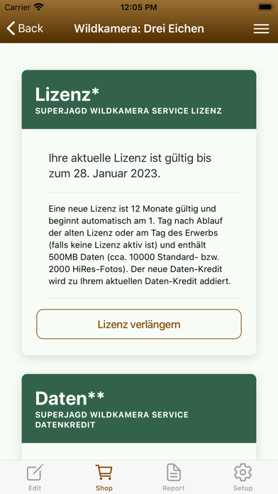 SuperJagd Wildkamera Screenshot