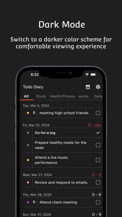 todo diary - simple todo list screenshot-5