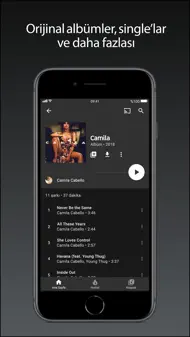 YouTube Music iphone resimleri 1