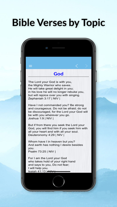 Bible Verses by Topic Preach Screenshot