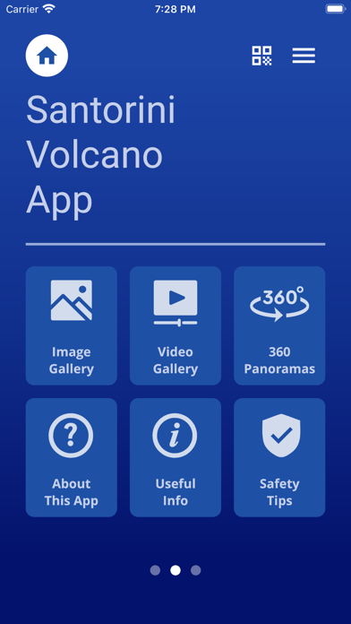 Screenshot 2 of Santorini Volcano App