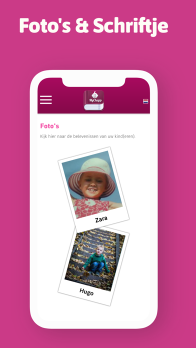 MyChapp Kinderopvang Screenshot
