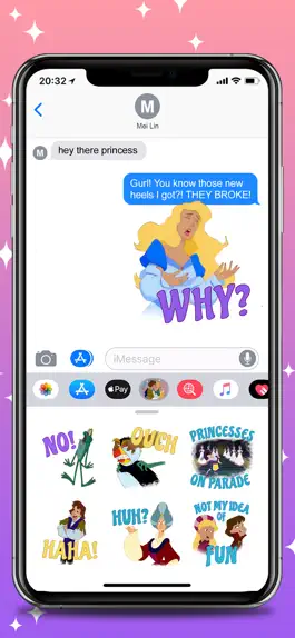 Game screenshot Swan Princess Stickers apk