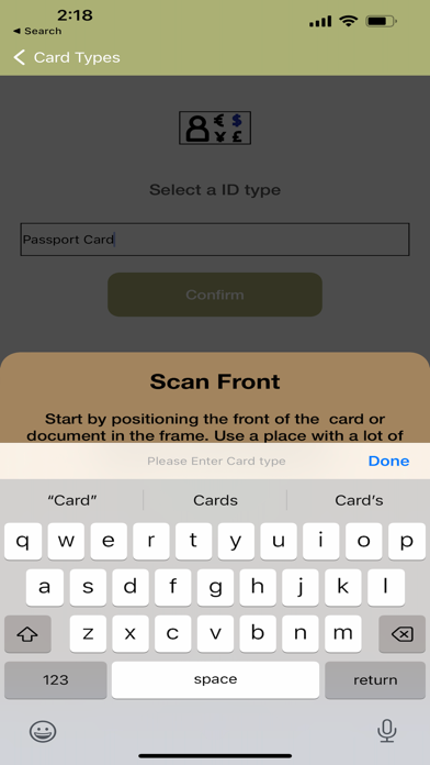 digiID PAY: The #1 Card Wallet iPhone screenshot 8 - Finance app