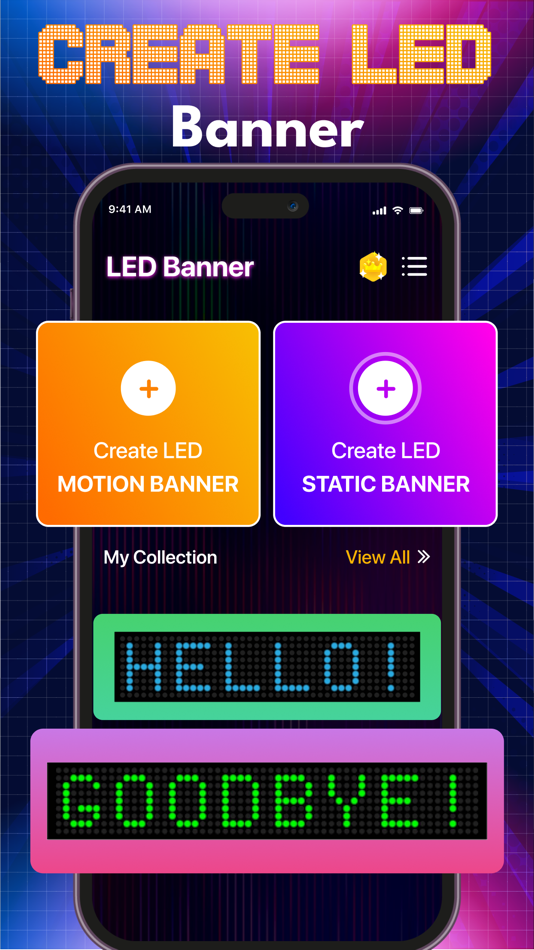 #6. LED Banner ; LED Scroller (iOS) Podle: Zain ul Abdin