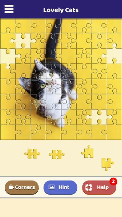Lovely Cats Puzzle Screenshot