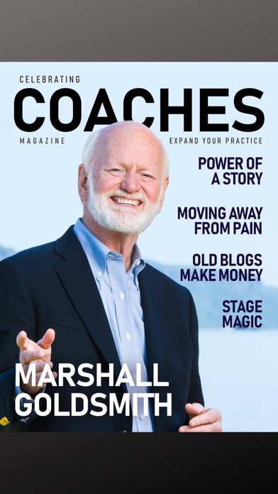 Celebrating Coaches Magazine Screenshot