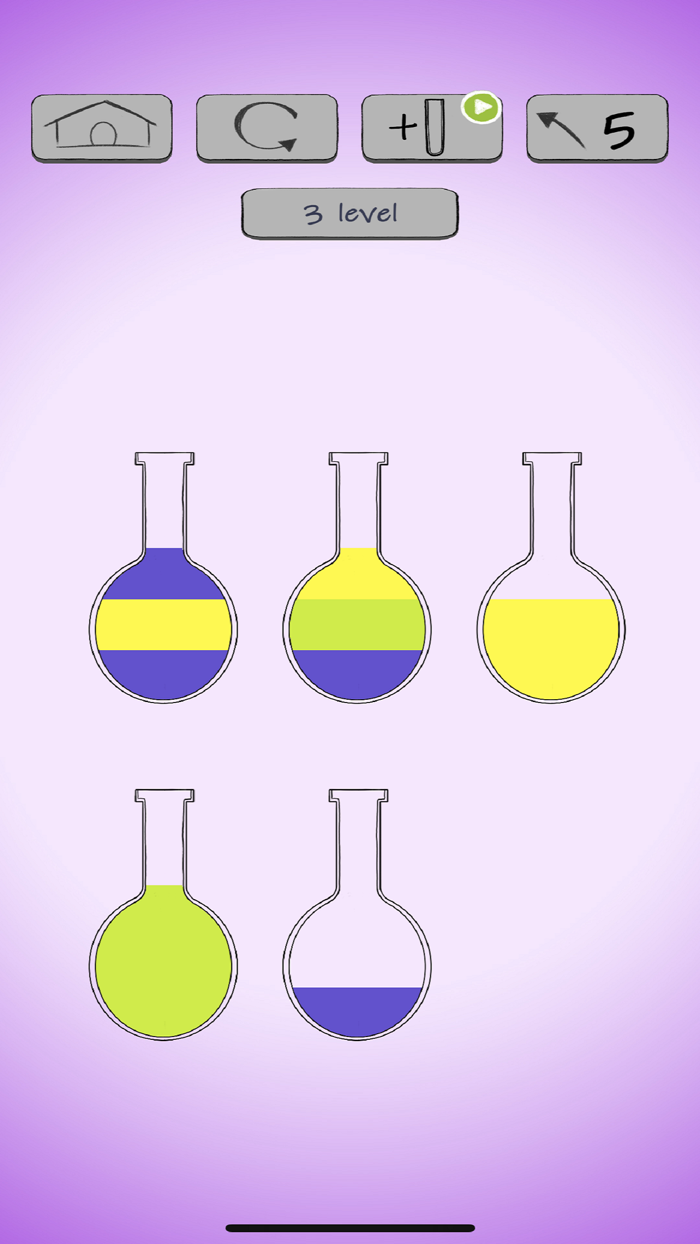 Sort Color Water puzzle game