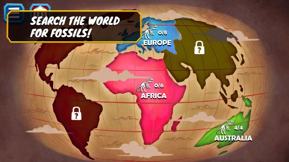 Dino Quest: Fossil Games - 1.8.44 - (iOS)