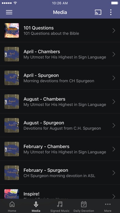 iSign Ministries Screenshot