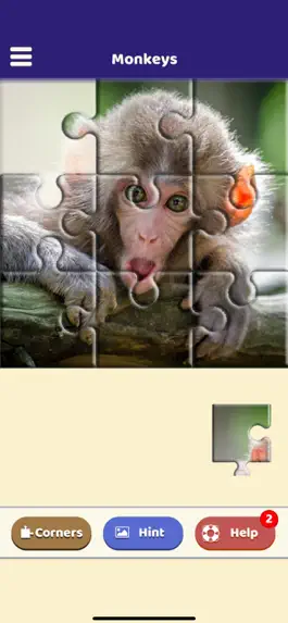 Game screenshot Monkey Love Puzzle mod apk