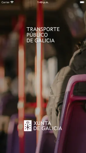 Captura de pantalla de Transporte Público De Galicia en iPhone 1