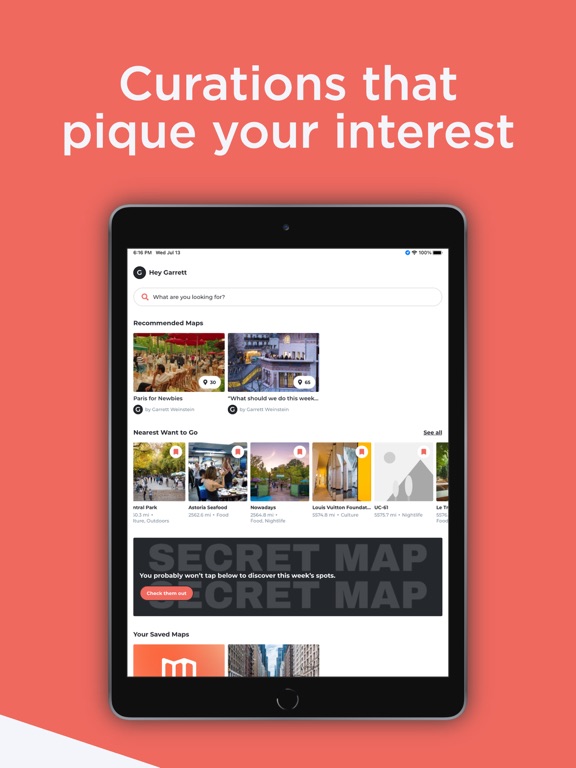 A Day With: Authentic Travel iPad screenshot 3 - Travel app