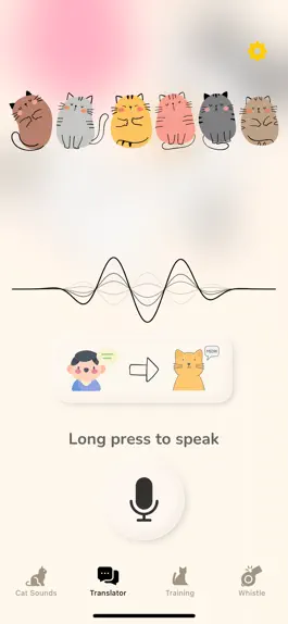 Game screenshot Cat Translator pet meow sound apk