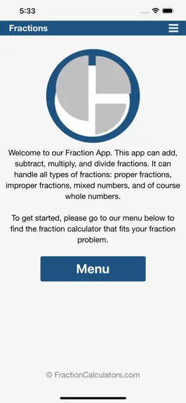 Game screenshot Calculating Fractions mod apk