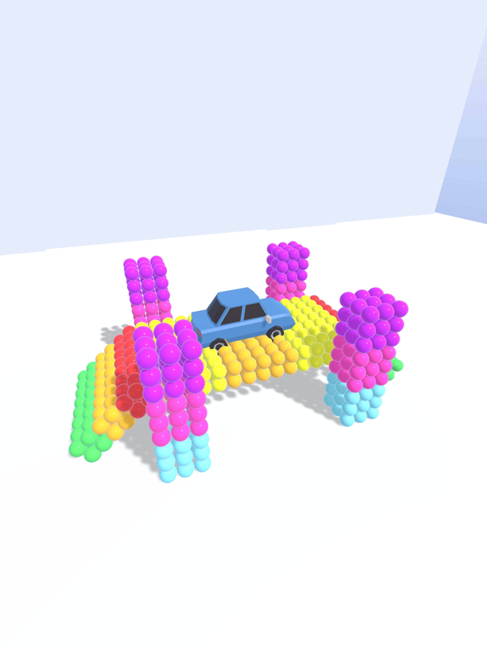 Magnetic Balls Simulation