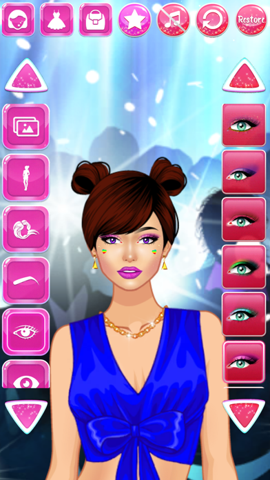 Fashion Star Dress Up Games Screenshot