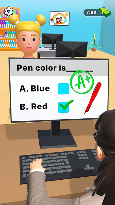 Teacher Grade Simulator Screenshot