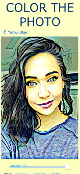 Game screenshot Photo editor yellow blue mod apk