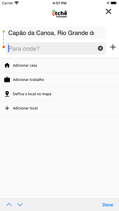 TCHÊ PASSAGEIRO Screenshot