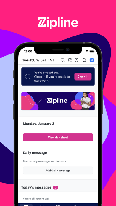 Zipline Inc. Screenshot