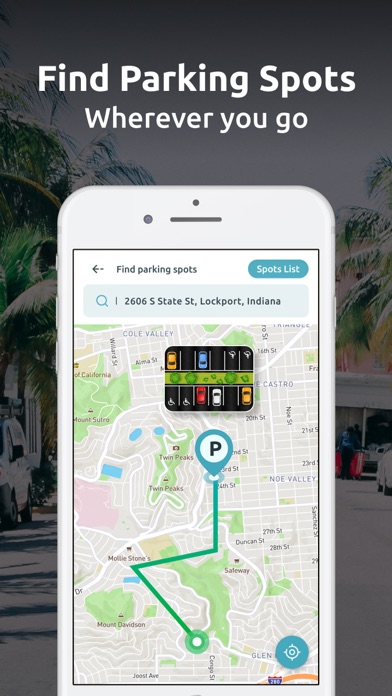 Parking Spots Finder Screenshot