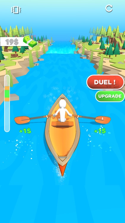 Canoe Rafting 3D screenshot-4