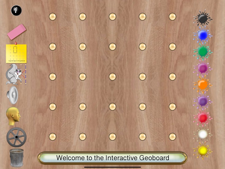 Interactive Geoboard