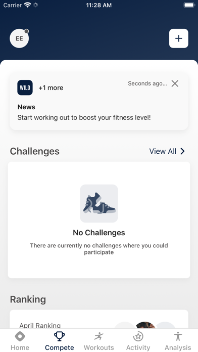 RiverWild Fitness Screenshot