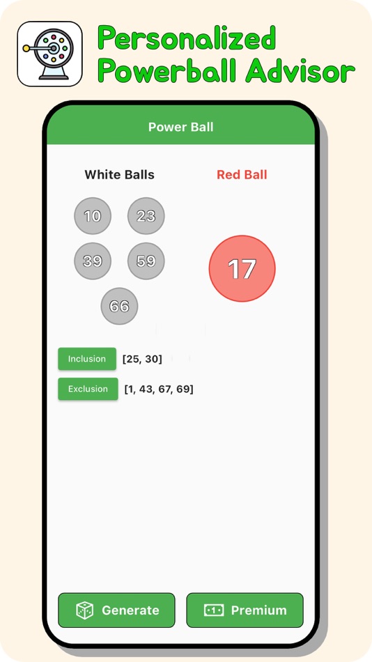 #3. Personalized Powerball Advisor (iOS) 来自: JongTae Lee