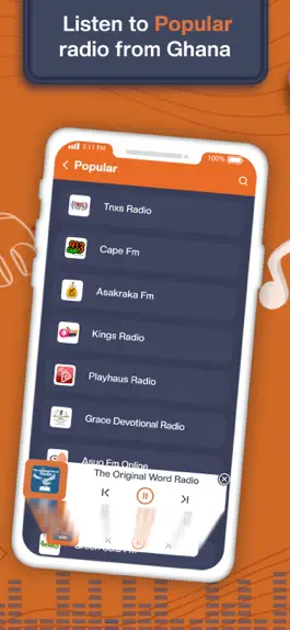 Game screenshot Ghana Radio Station apk