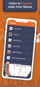 Ghana Radio Station screenshot #2 for iPhone