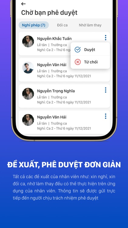 HRM Nhân Viên screenshot-5