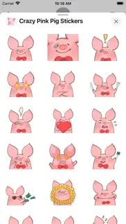 How to cancel & delete crazy pink pig stickers 2