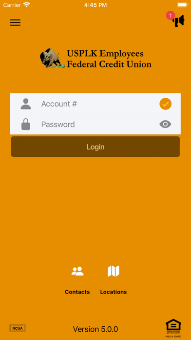 USPLK Employees FCU Mobile Screenshot
