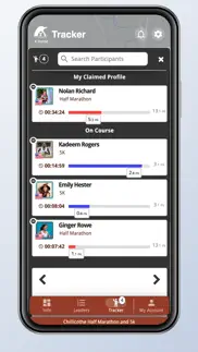 racepenguin timing iphone screenshot 2