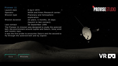 VR Planets and Missions Screenshot