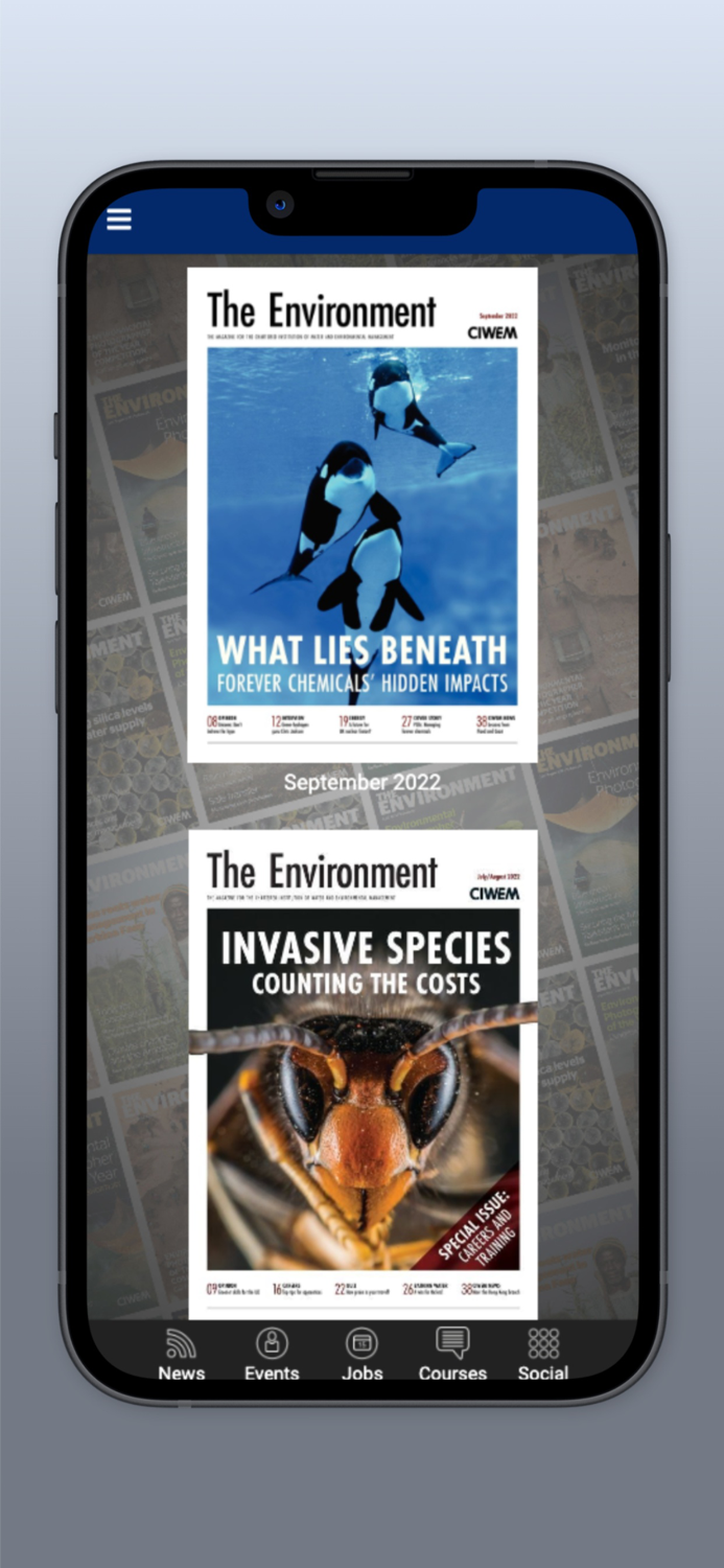 CIWEM The Environment Magazine