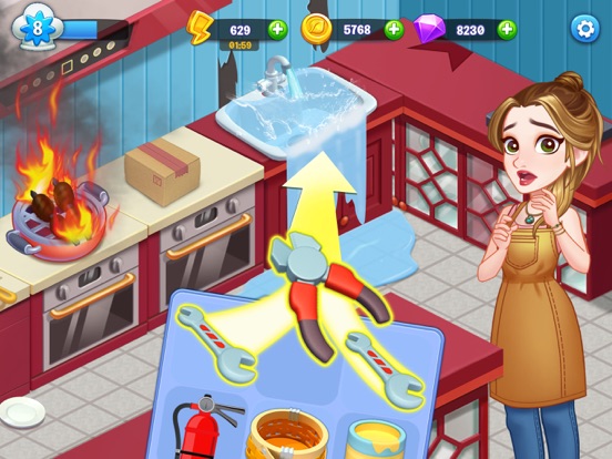 Merge Cooking: Restaurant Gameのおすすめ画像1