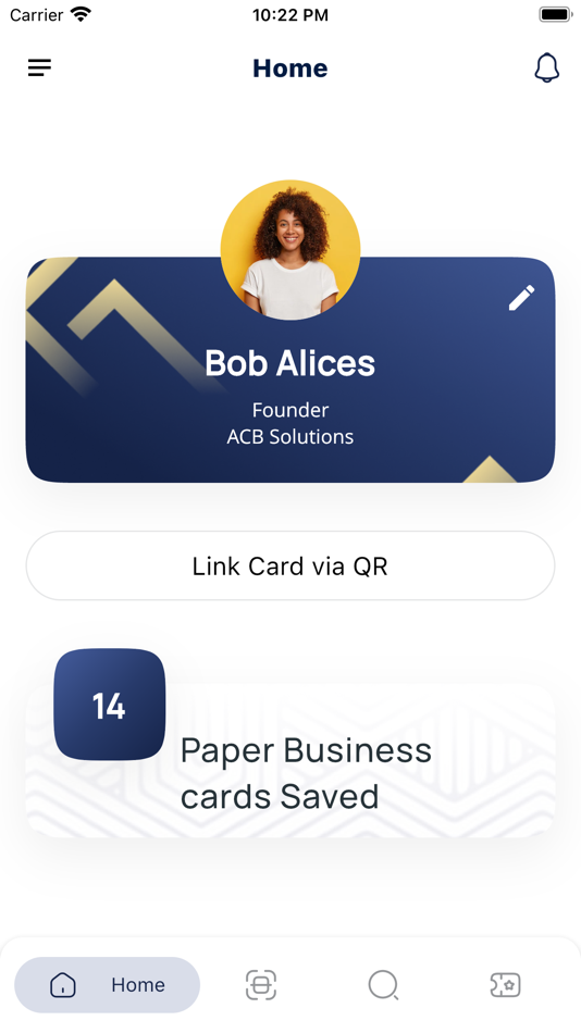#3. Cuir Ally Smart Business Cards (iOS) Podle: Cuir Ally Solutions Pvt Ltd