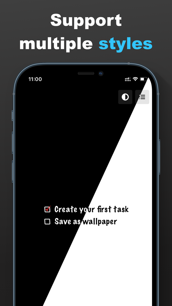 Wallpaper Todo - Weekly planer