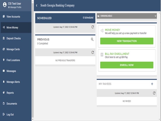 South Georgia Banking Company iPad screenshot 4 - Finance app
