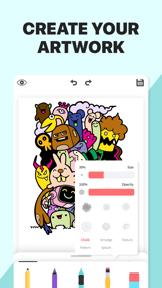 Drawing Pad - Sketchbook App. screenshot