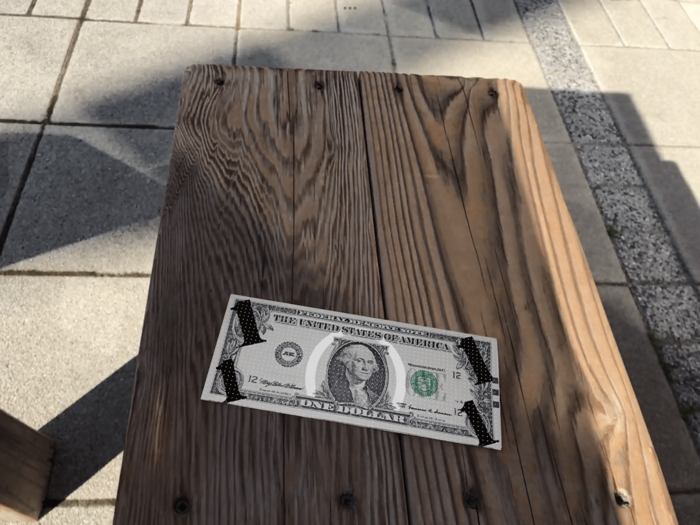 BILLS AR -Dollars Yens 3D