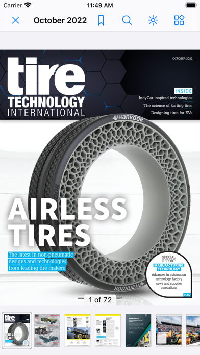 Tire Technology International Screenshot
