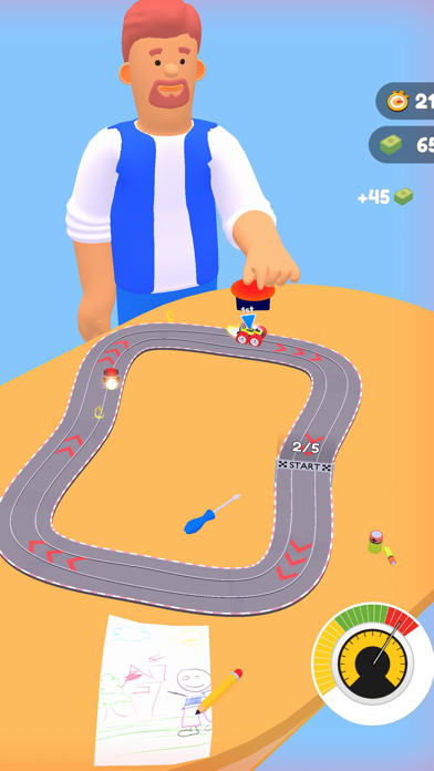 Slot Racing Game Screenshot