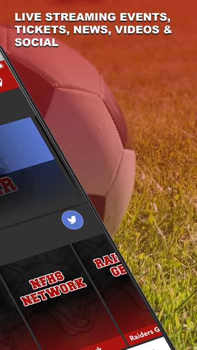 Raider Nation Athletics Screenshot