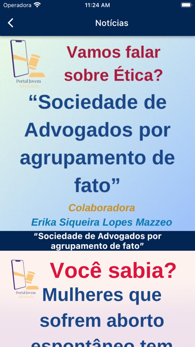 PortalJovemAdvocacia Screenshot
