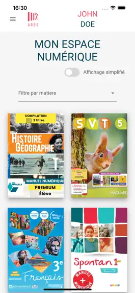 Game screenshot Mon Espace Numérique ARBS apk
