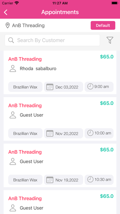 Salon Business Pro Screenshot